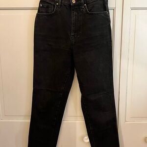 We The Free Black Boyfriend Jeans